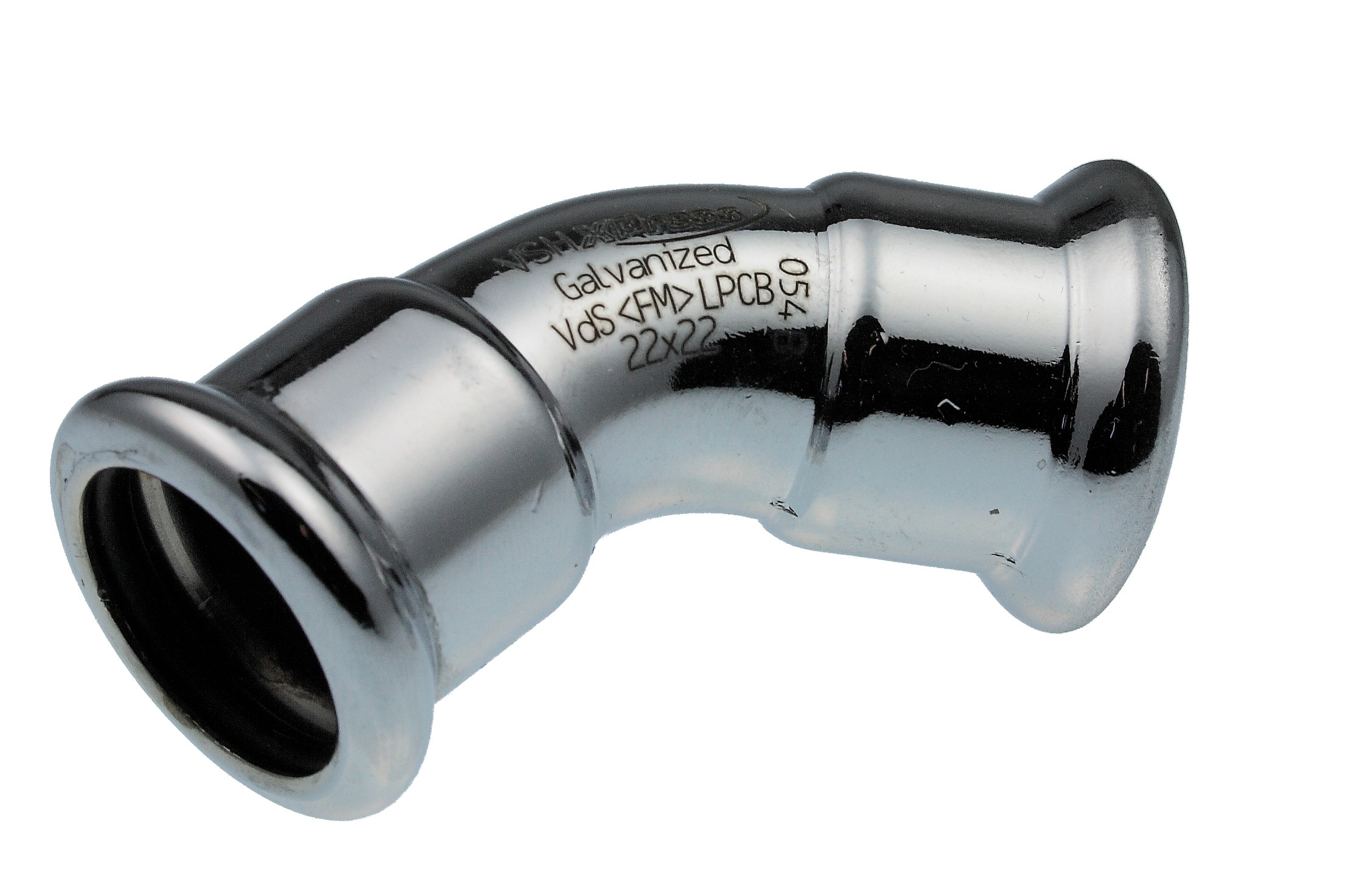 VSH XPress CV bocht 45gr. 2x press 88.9 6208136