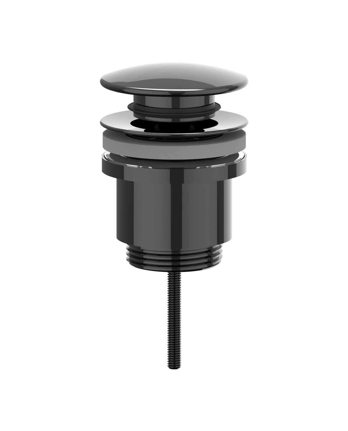IVY Toebehoren Design plug stopengo 6901757 Zwart chroom PVD