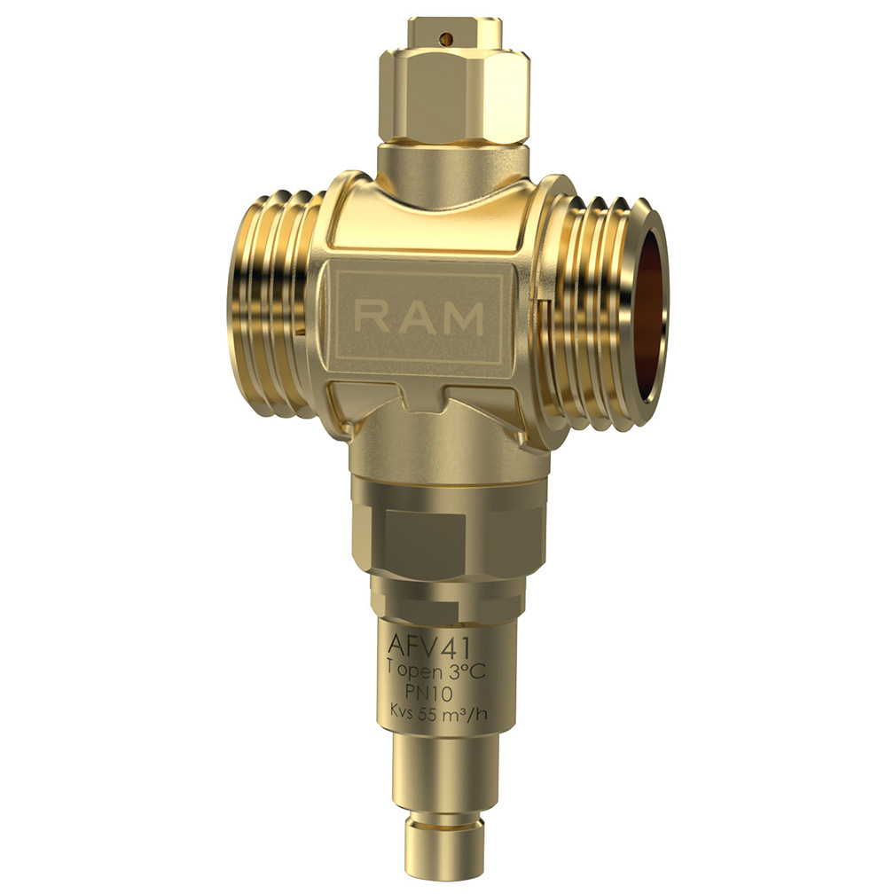 Raminex vorstbeveiligingsklep messing 1 410055