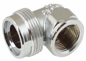 Gastec QA gasaansluitstuk 1/2 haaks