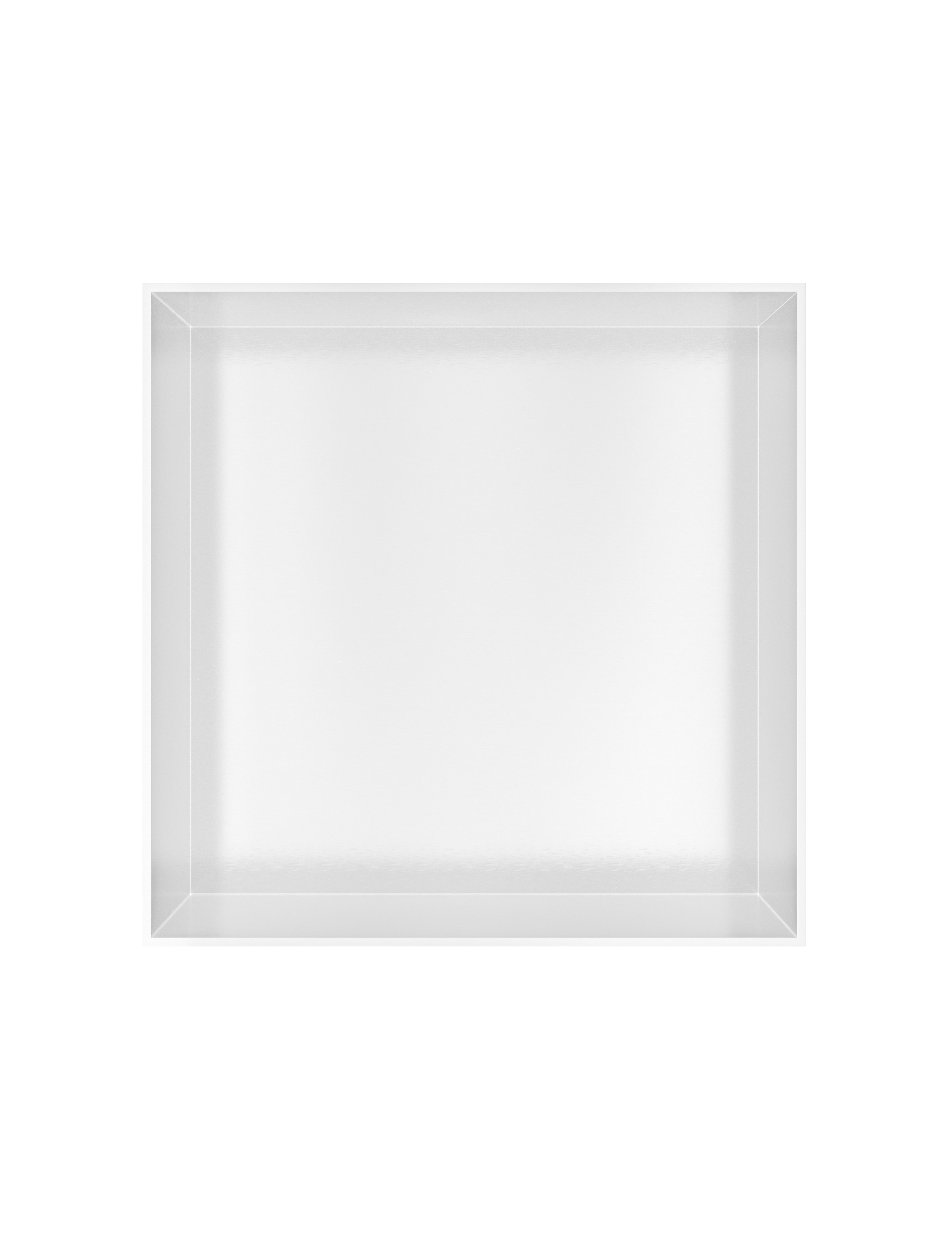 Hotbath More inbouwbox of inbouwnis 30x30x10cm frameless BOX030FWH Mat wit