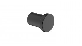 Alonzo handdoekhaak klein mat zwart 28.8001