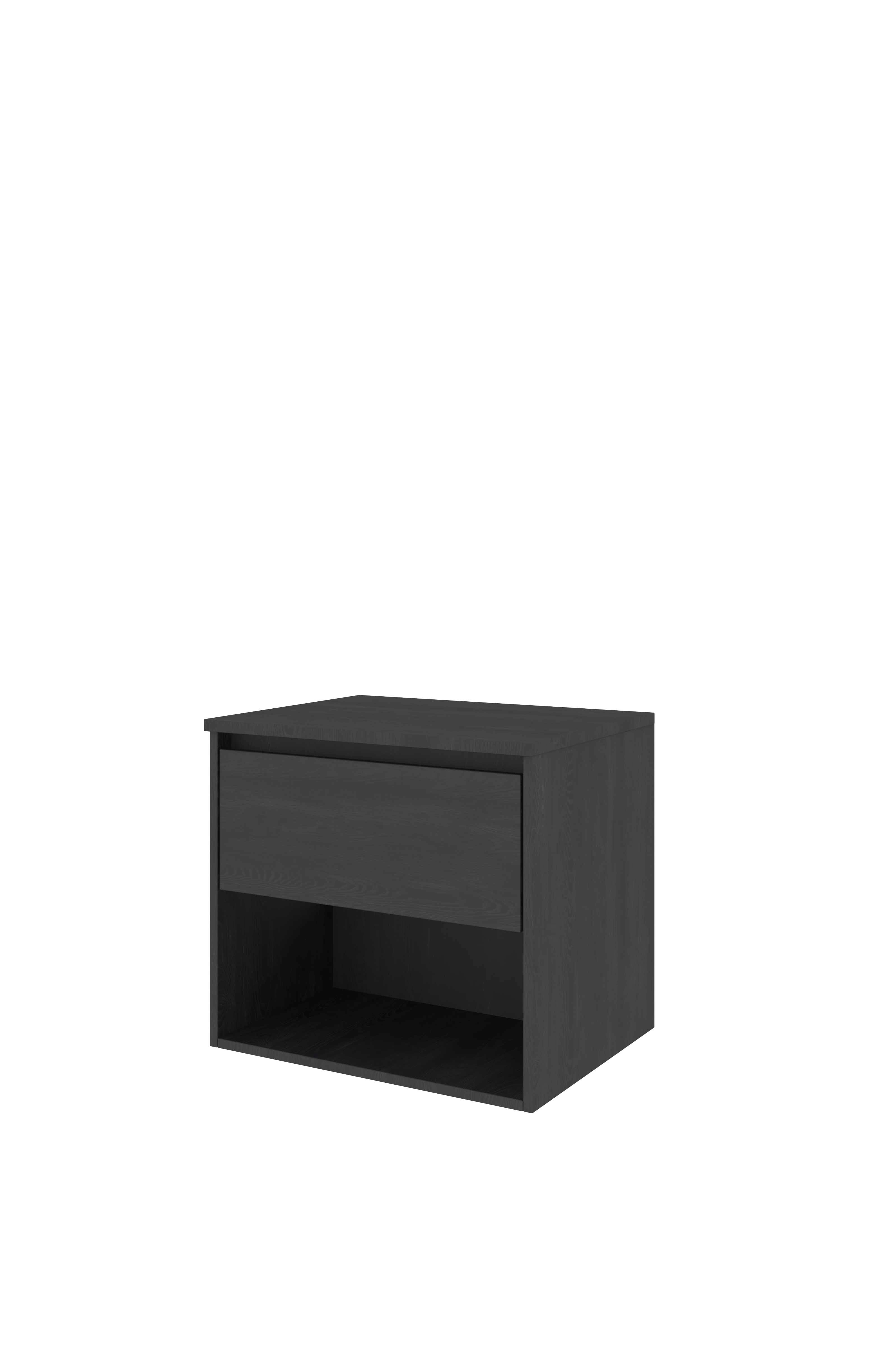 Proline Set Top afdekplaat en onderkast met schap 1817204 Black oak 600x460x552