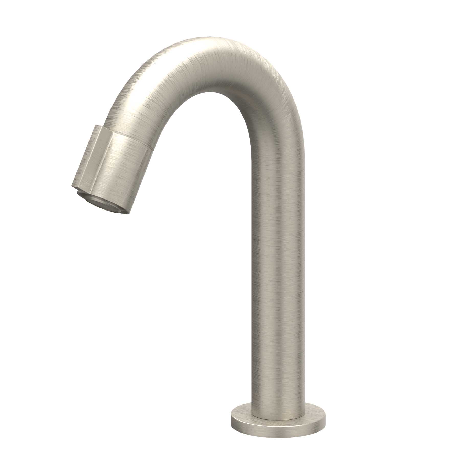 IVY Pact Fonteinkraan gebogen staand model S 6402053 gebr. nickel PVD