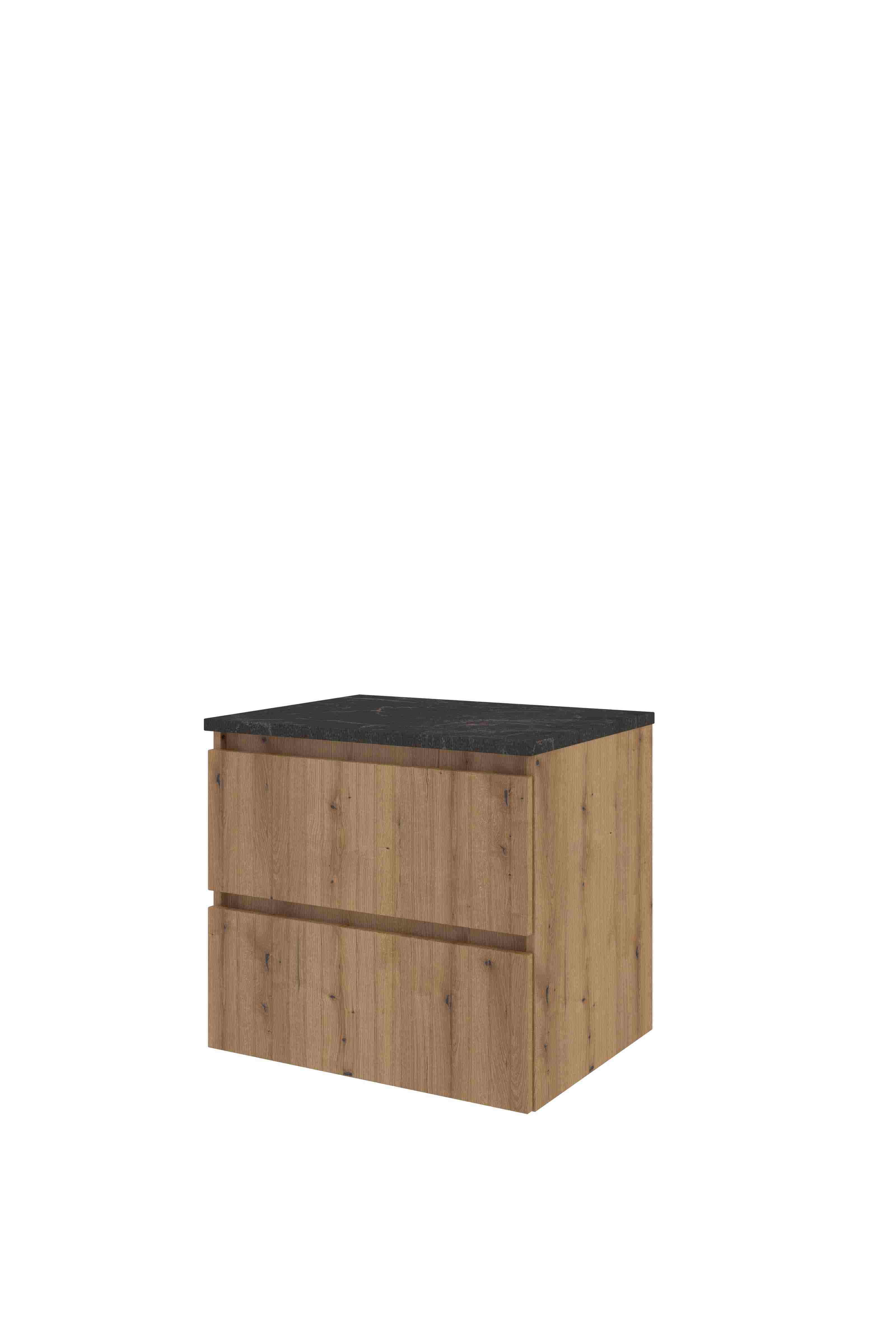 Proline Set Top afdekplaat hardsteen en onderkast sym. gefr. 1818941 Urban oak/Blue stone 600x460x540