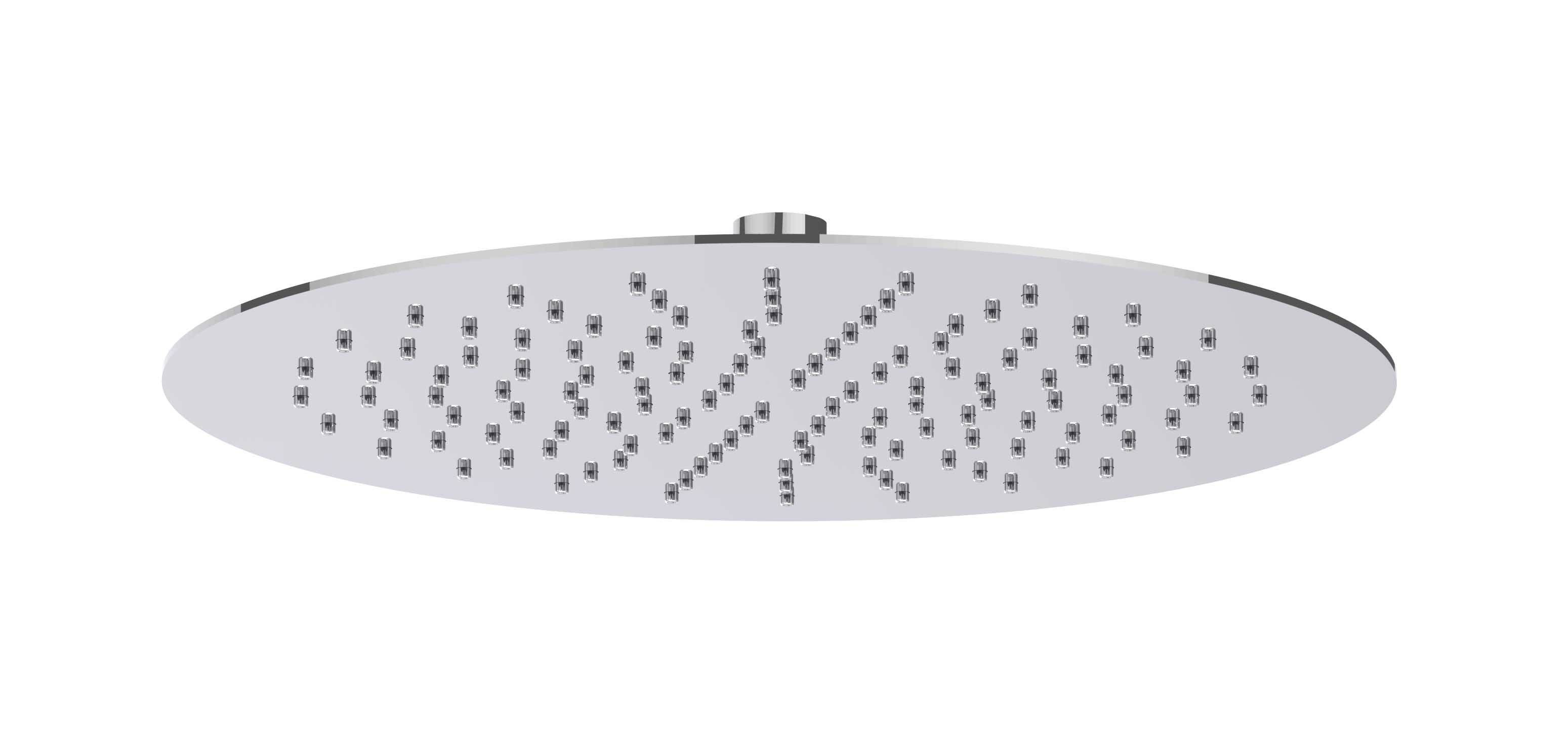 IVY Toebehoren Hoofddouche slim 30cm antikalk nozzels Eco-air 6900601 Chroom