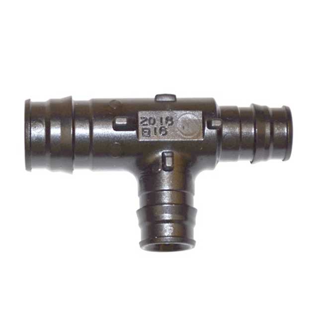 Uponor Q&E verloop T stuk PPSU 25x20x16 1008701