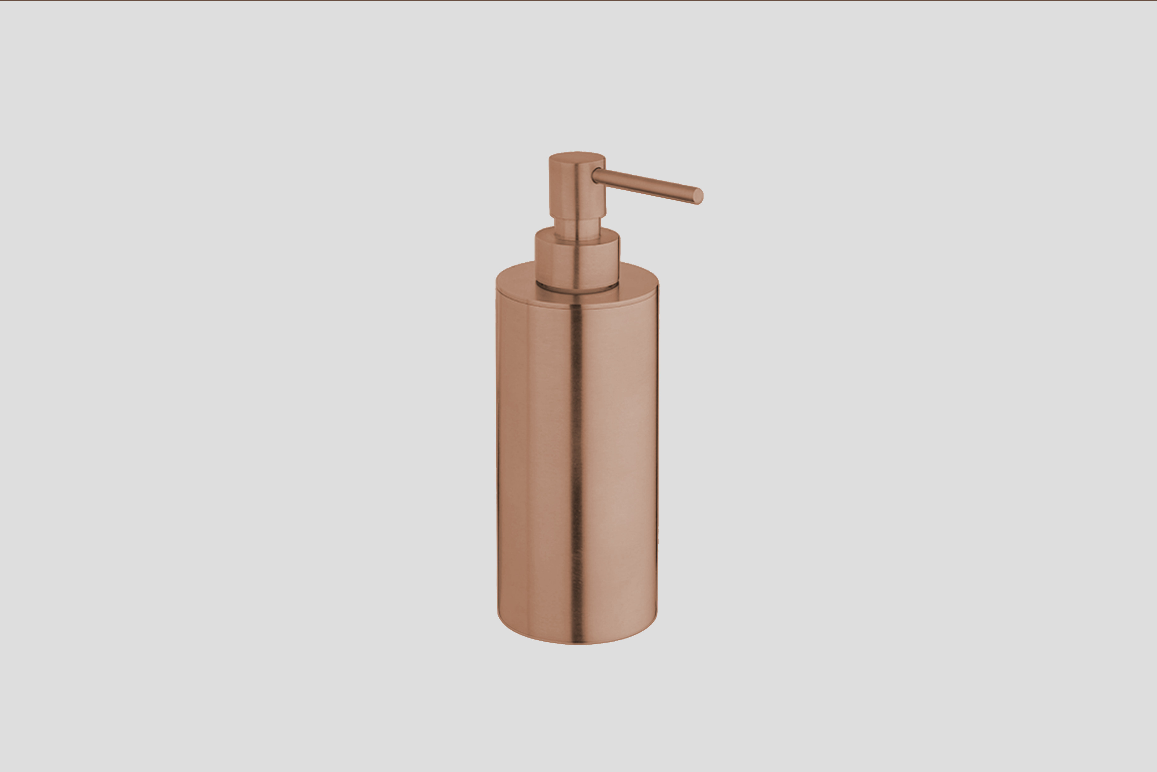 Lagoo Garda zeepdispenser staand G6109BK Brushed Copper PVD