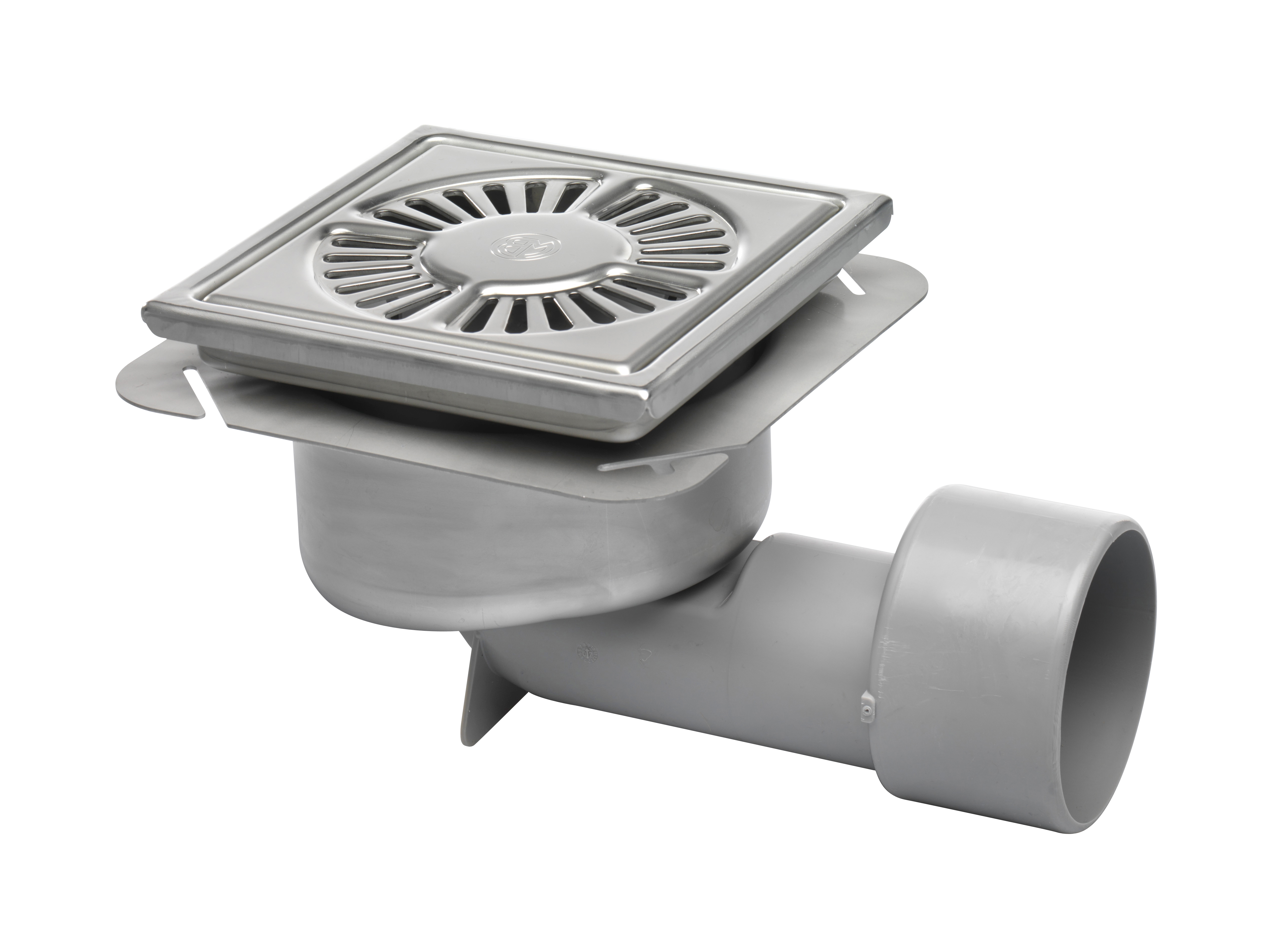 Aquaberg put Blucher zij-uitlaat- en onder uitlaataansluiting 782.202.075 S 20x20cm