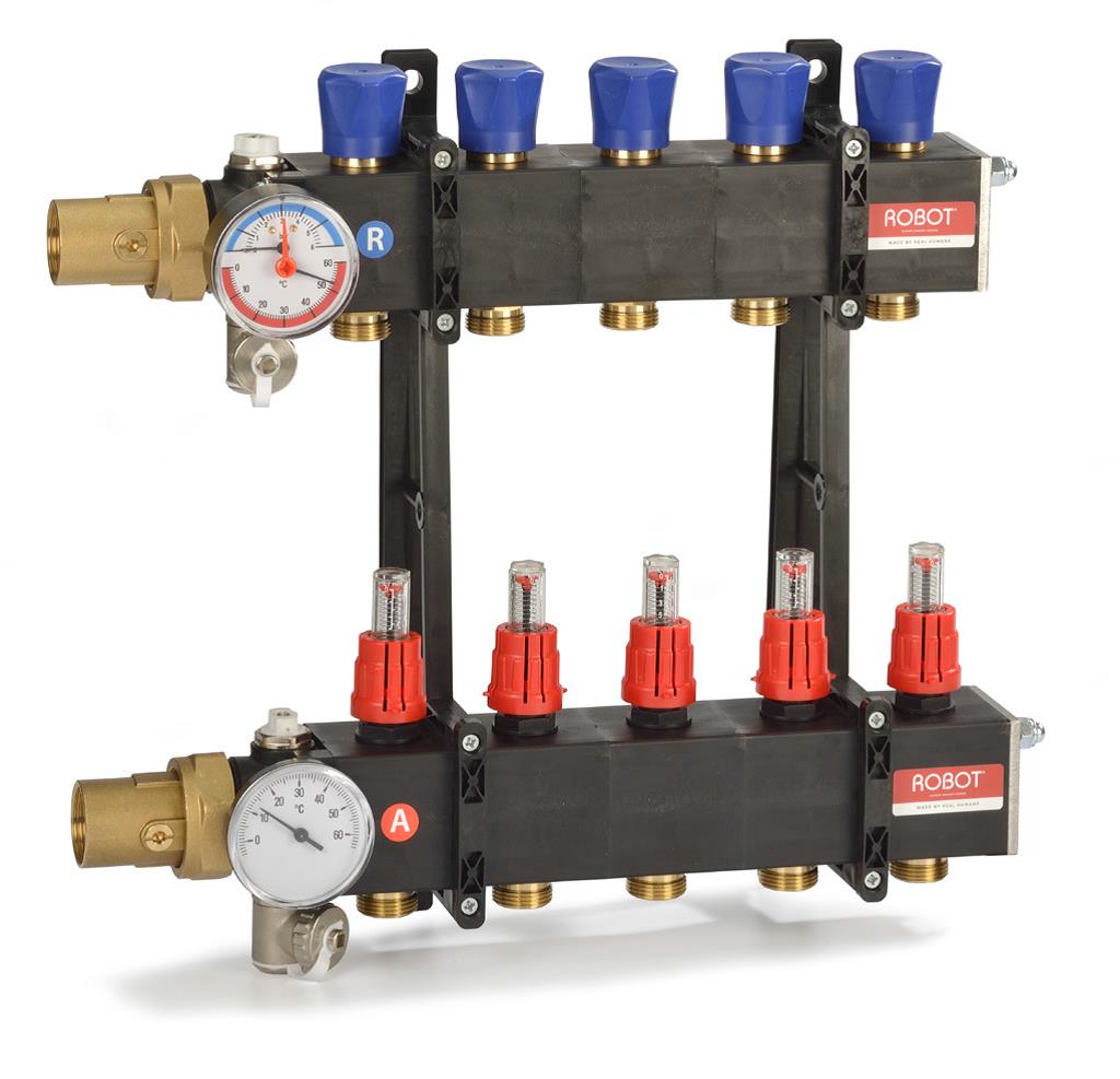 Robot LTC kunststof verdeler 16 groeps zonder pomp 203916