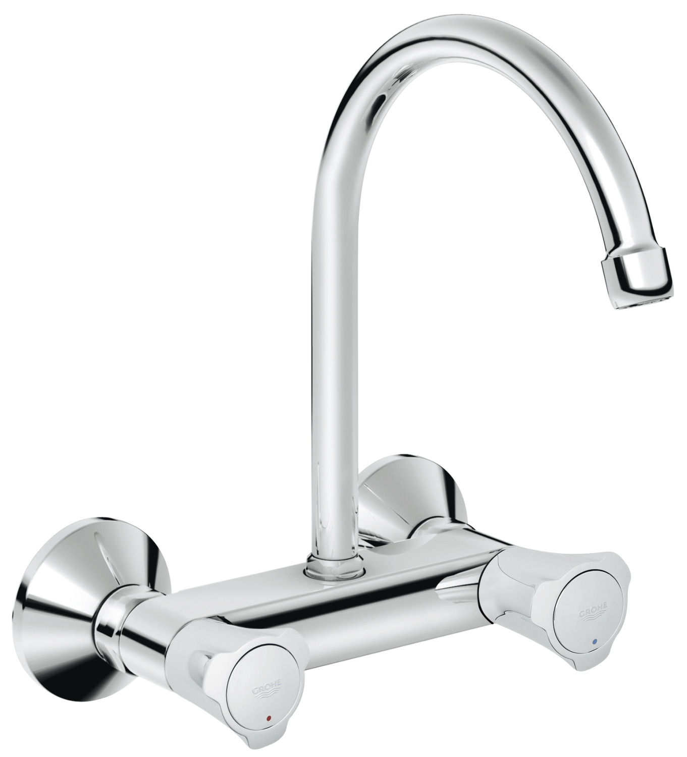 Grohe Costa-L keukenmengkraan wand met bovenuitloop 31191001