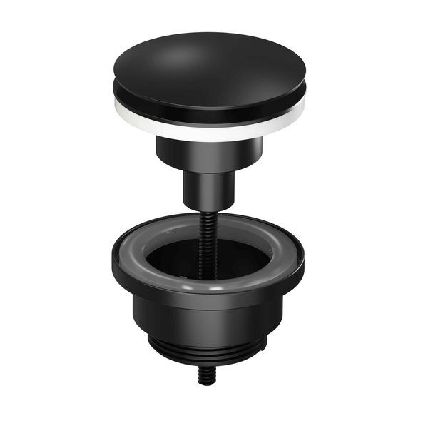 Proline Stop&Go Afvoerplug 9902037P Mat zwart