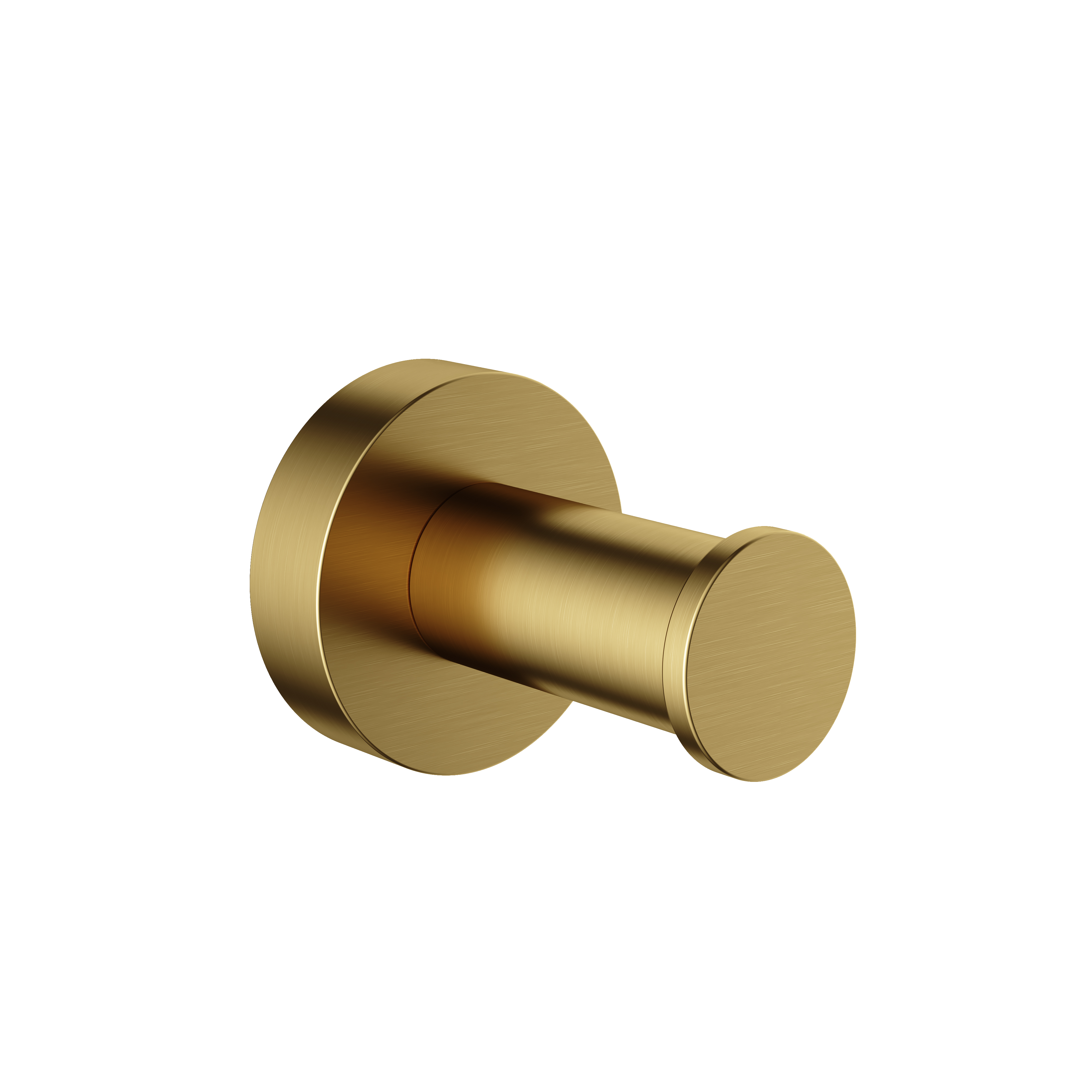 Hotbath More haak BAA03BBP Geborsteld messing PVD