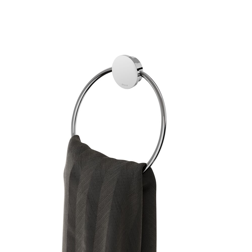 Geesa Opal handdoekring 917204-02 chroom