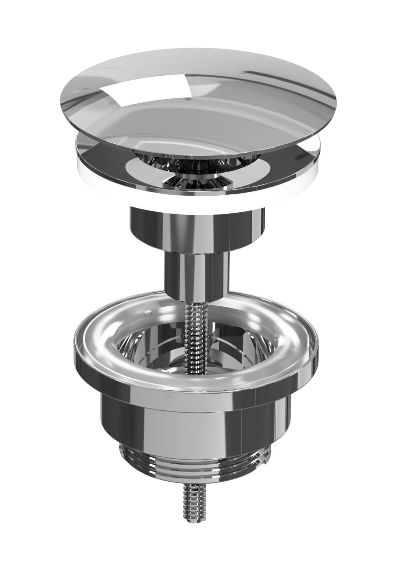 INK Afvoerplug open 9902047 Chroom