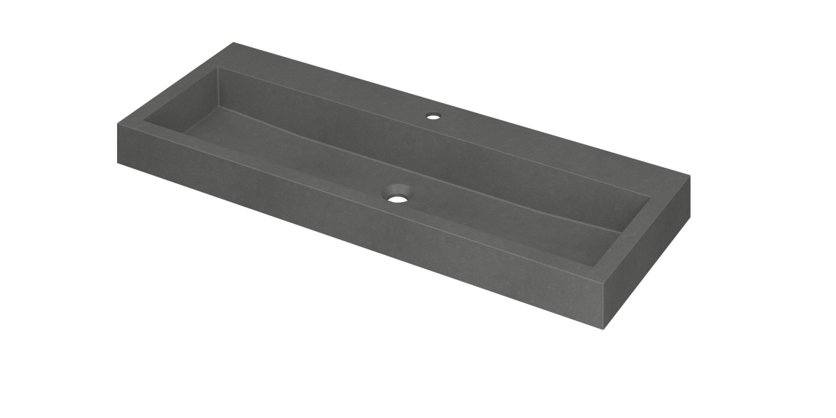 INK Momento wast. Quartz met 1 krgt. 3421141 Quartz grijs H90xB1200xD450