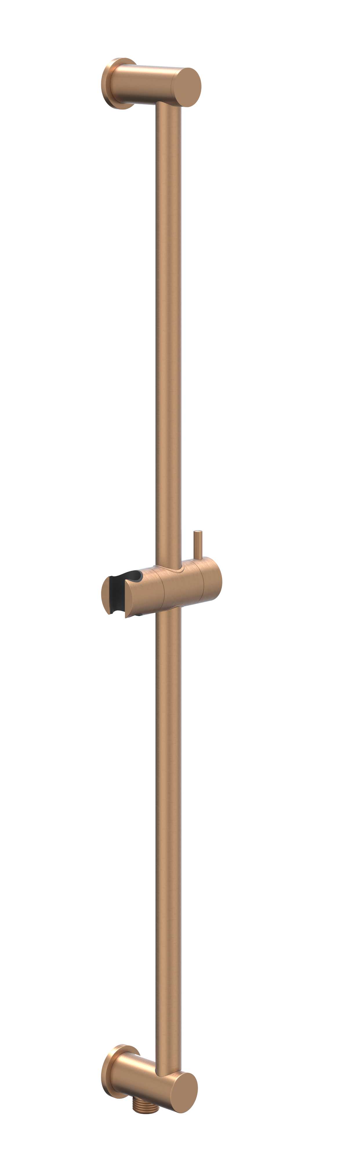 IVY Toebehoren Glijstang 80cm met ge┤ntegreerde wateruitlaat 6900055 gebr. mat koper PVD