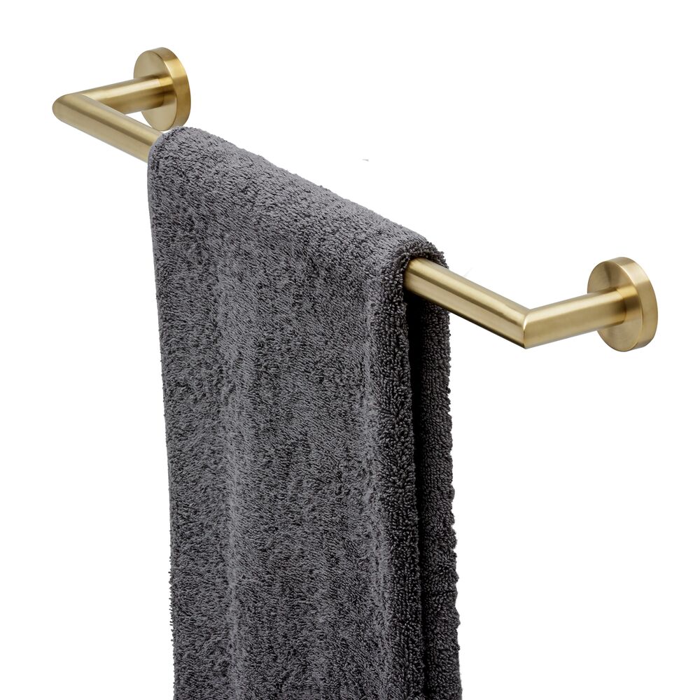 Geesa Nemox Brushed Gold wandhanddoekhouder 45 cm 916507-07-45