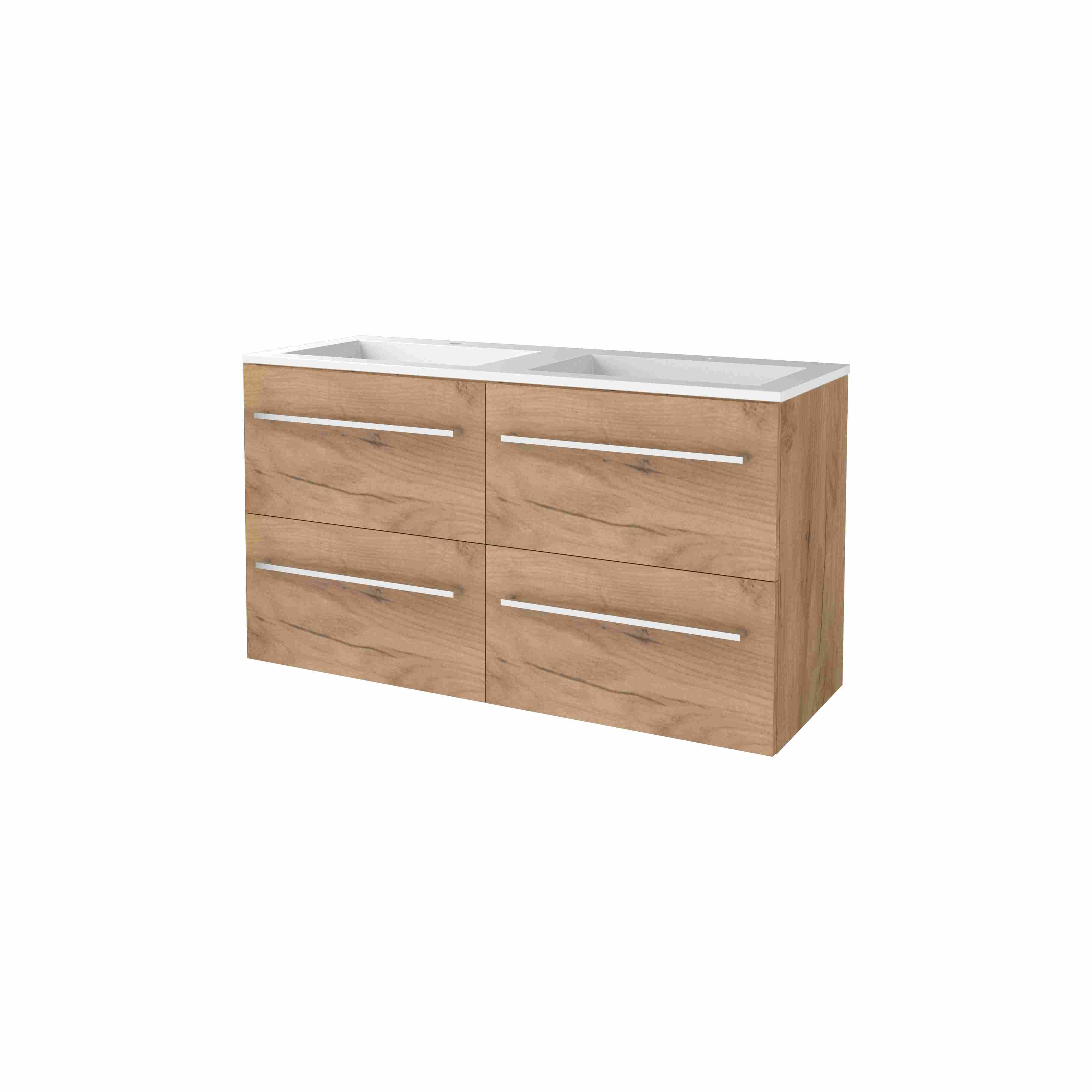 Basic Start 46 set 120x46cm met gr. 4 la Acryl wast. 2 krgt S46GR120A2WO Whisky Oak