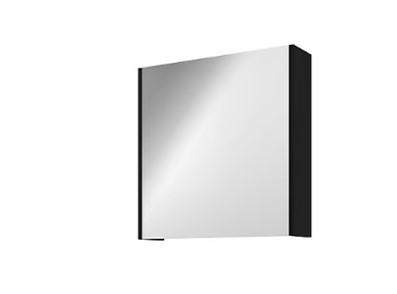 Proline spiegelkast Xcellent met dubbel gespiegelde deur 1 deur 1808806 Mat zwart H600xB600xD140