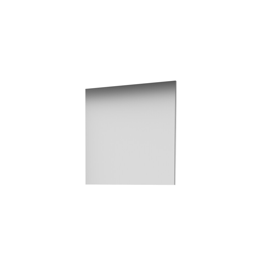 Basic spiegel rechthoek op houten paneel 1806992 H800xB600xD20