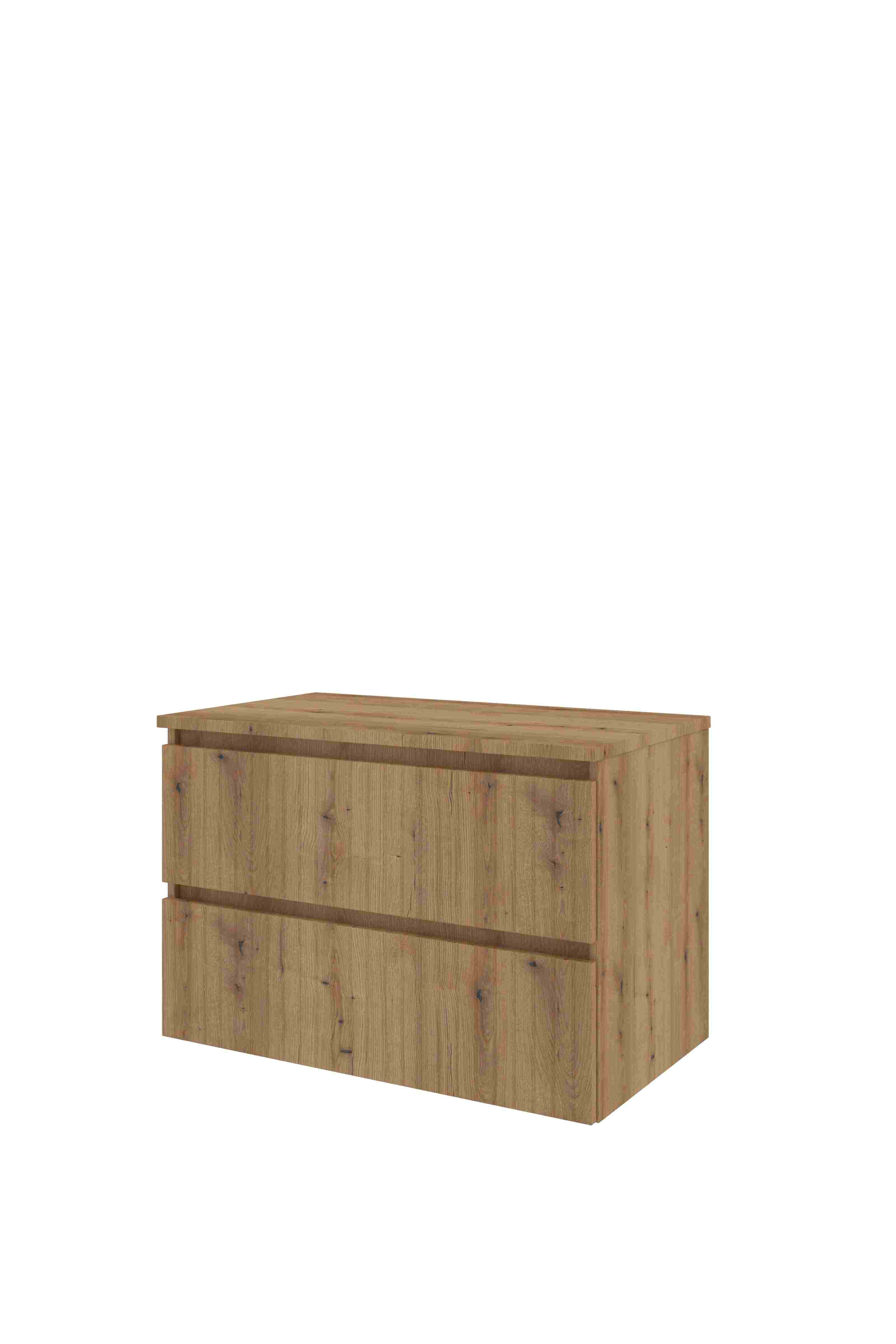 Proline Set Top afdekplaat en onderkast sym. gefr. 1818891 Urban oak 800x460x552