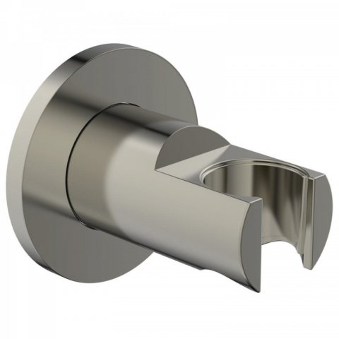 IS Idealrain vaste handdouchehouder rond BC806GN Silver Storm