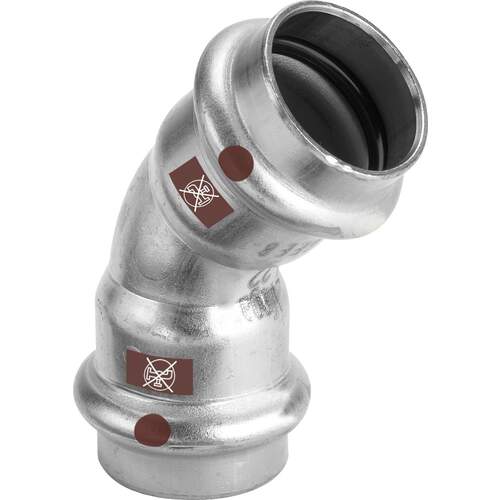 Viega Temponox bocht 45gr 2x pers 22 809867