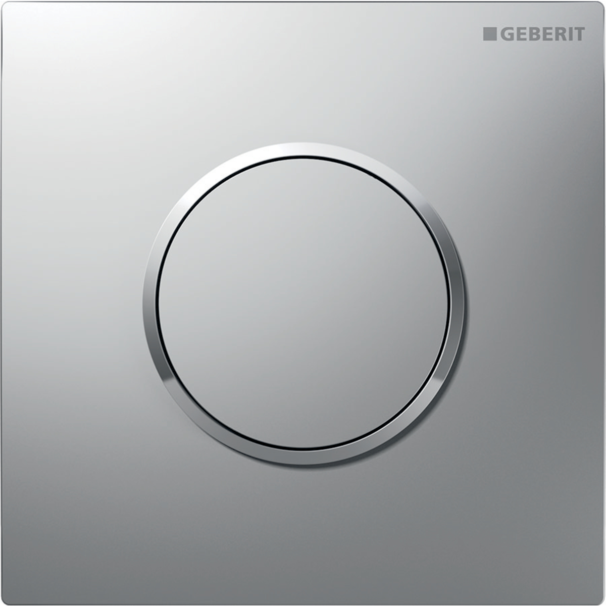 Geberit type 10 ur-sturing pneumatisch round matchroom - chroom easy-to-clean 116.015.JQ.1