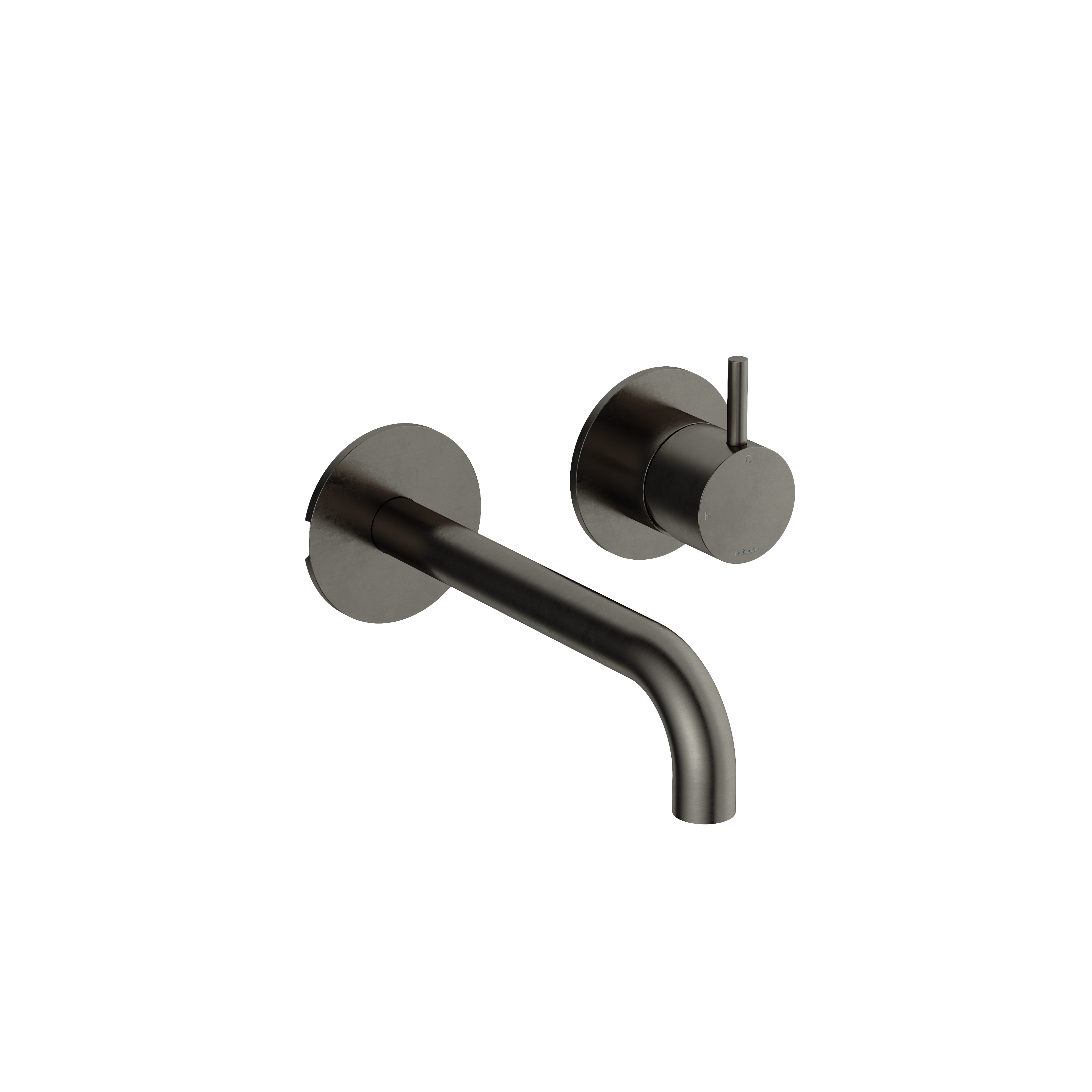 Hotbath Cobber afbouwdeel tbv inbouw wastafelkraan 18cm uitloop CB105EXT18AI Verouderd IJzer