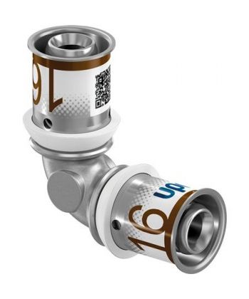 Uponor S Press Plus pers bocht 90 graden 16 1070527