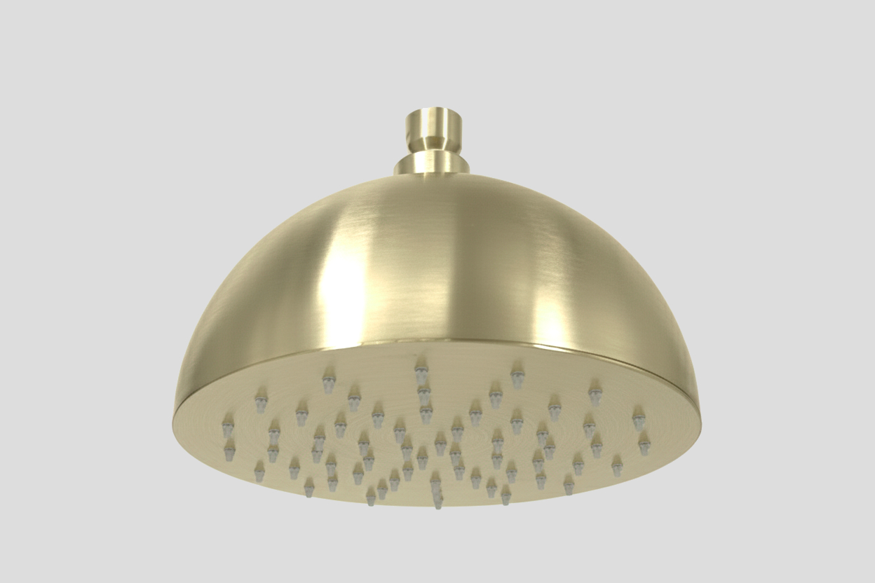 Lagoo Nesso Hoofddouche Sunset Shadow 200 N8172PG Brushed Champagne PVD