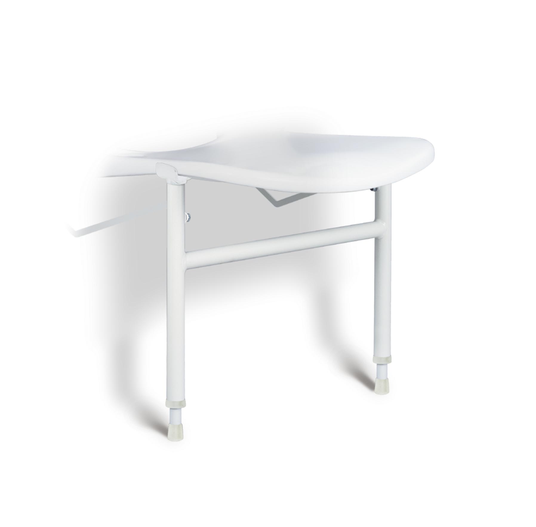 Linido hulppootset verkorte douchezitting LI2214002402 rvs/wit