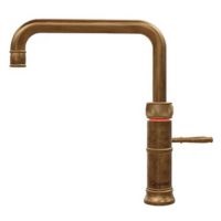 Quooker Classic Fusion Square Messing Patina CFNSPTB