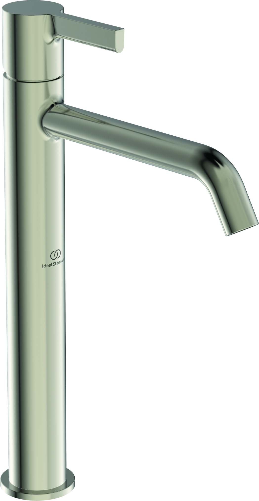 IS Joy verhoogde wastafelmengkraan zonder waste BC782GN Silver Storm