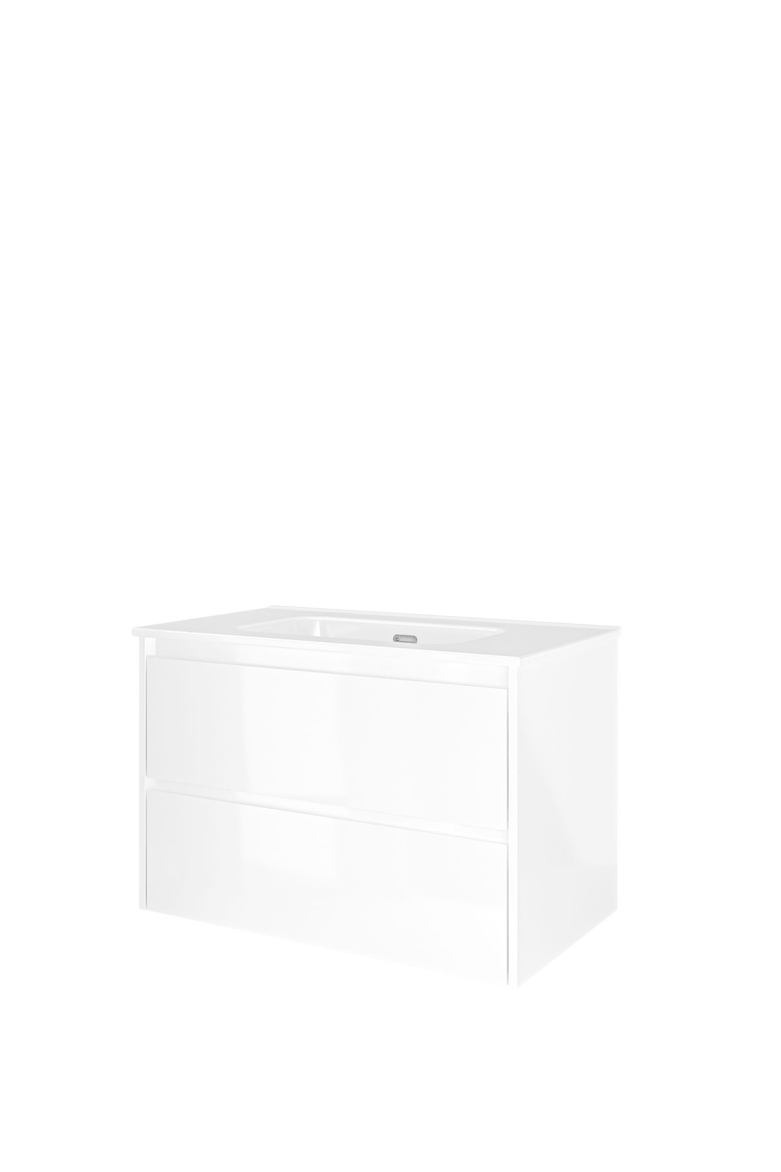 Proline set porselein Elegant wast. z. krgt. en onderk. sym. 1815124 Glans wit/Glans wit H540xB800xD460