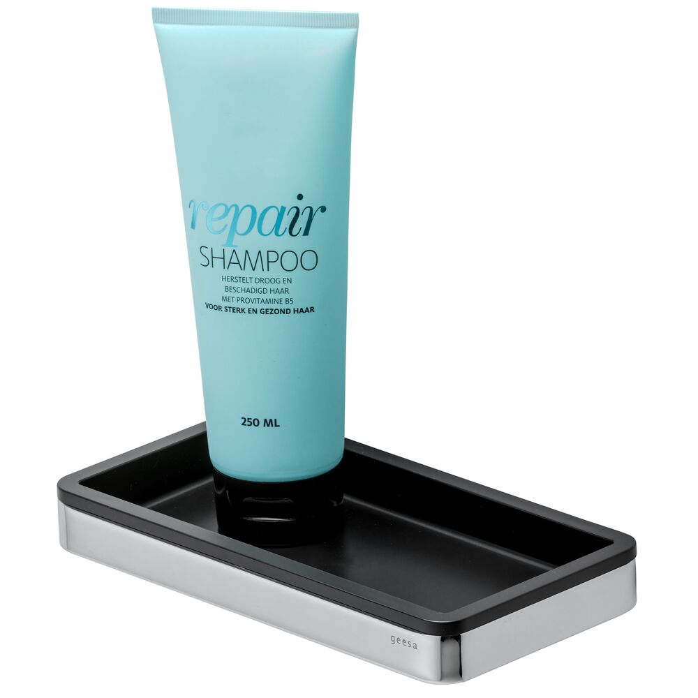 Geesa Frame Planchet Zwart / Chroom 918802-02-06