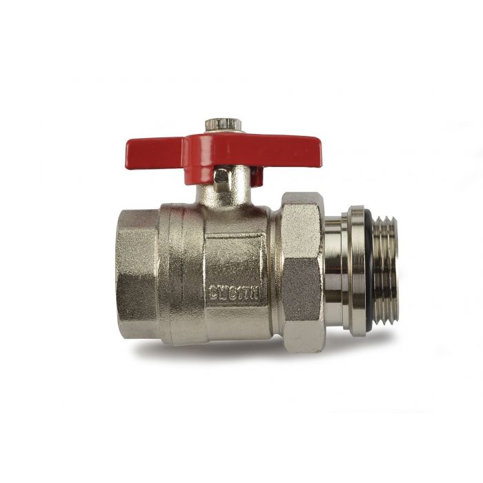 Robot kogelafsluiters LT verdeler 3/4 incl. staartstuk 409725, rood