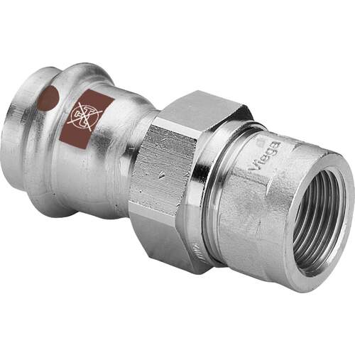 Viega Temponox schroefkoppeling pers x bndr. 18 x 1/2 812157