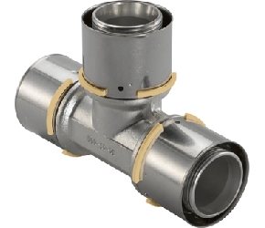 Uponor S-Press Plus pers teestuk 40mm x 40mm x 40mm (1046921)