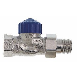 Heimeier thermostaatkraan 3/4 recht lage weerstand 2242-03.000