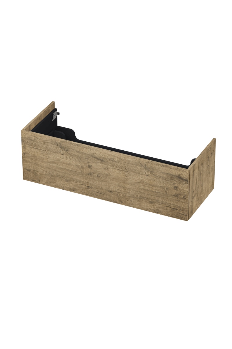 INK onderkast 1 lade push 2 open 1259764 Naturel eiken H376xB1200xD450