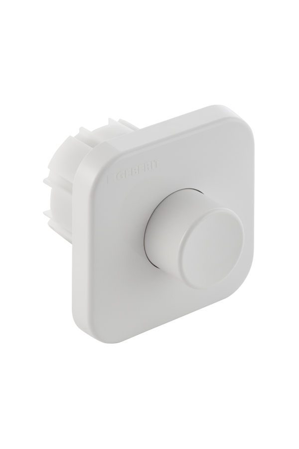 Geberit pneumatische inbouwdrukker WC 888.544.21.1 chroom