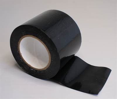 POVICEL PVC tape zwart 5cm x 0.2mm x 10mtr 276.3000