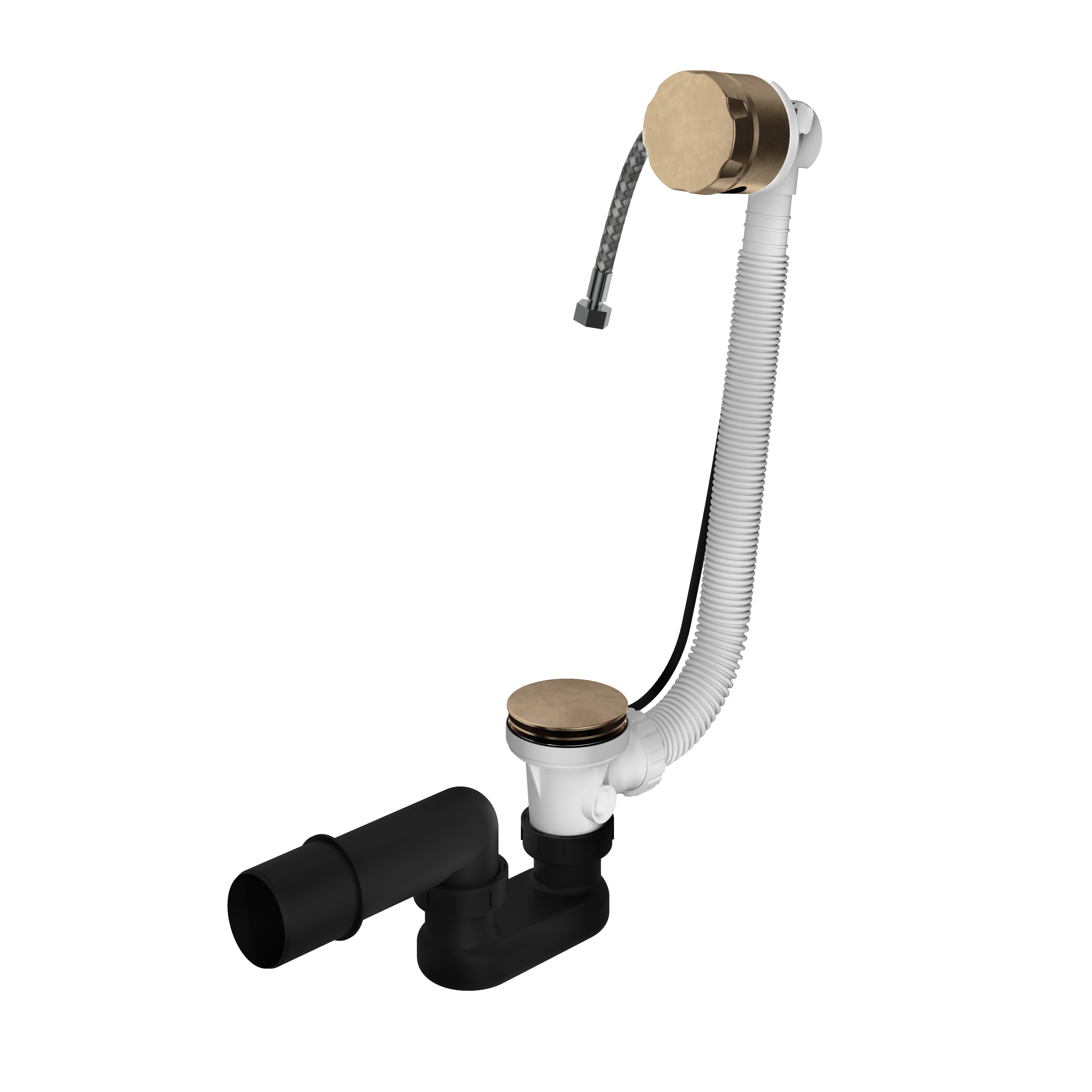 Hotbath Cobber badvulcombinatie P033AB Verouderd messing