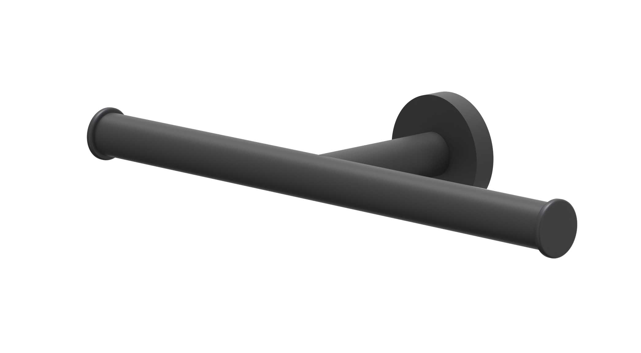 IVY Toiletrolhouder dubbel 6500452 Mat zwart PED