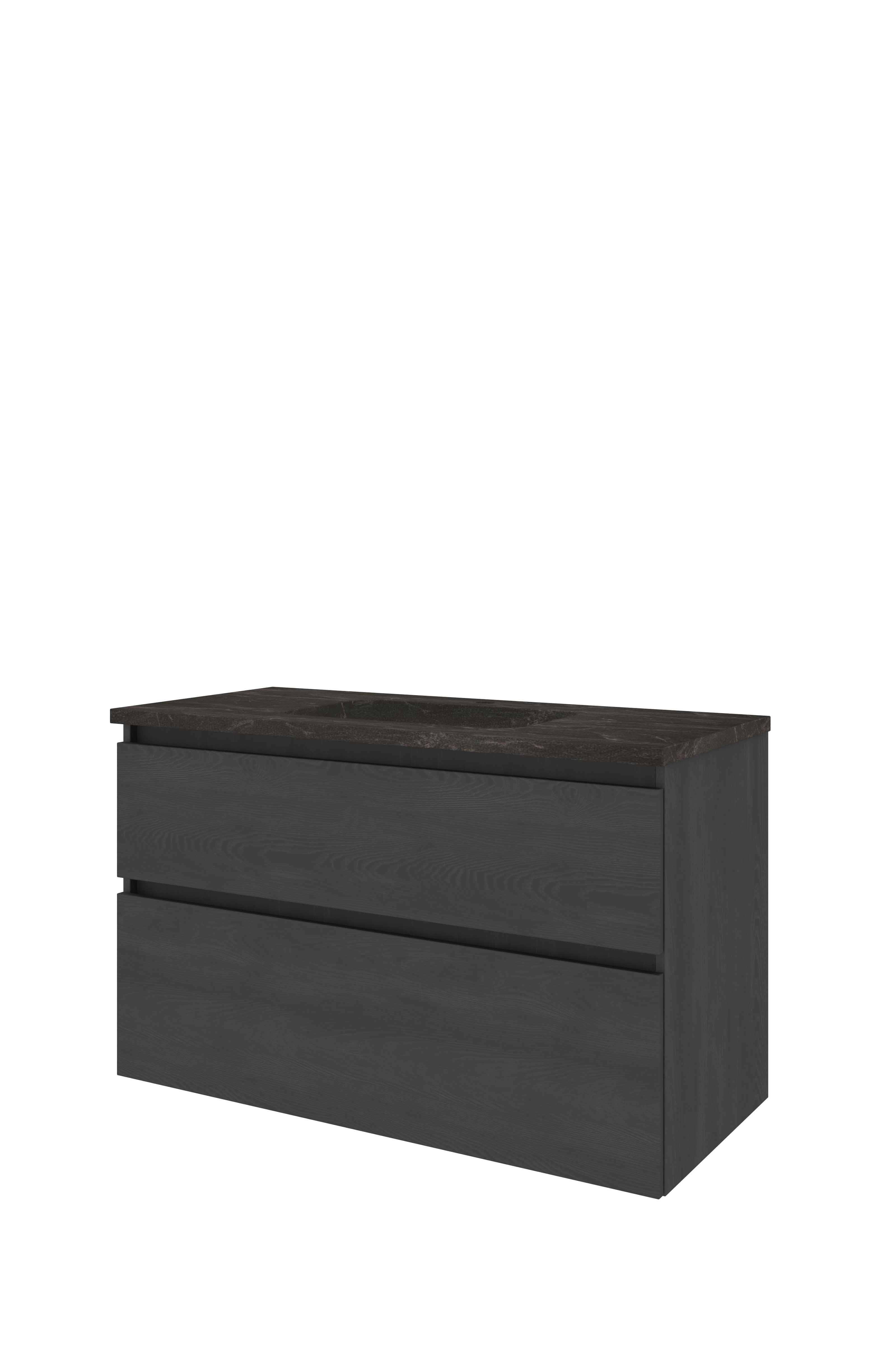 Proline Set hardsteen Elegant wast. met 1 krgt. en onderkast a-sym. 1815857 Black oak/Blue stone 1000x460x625