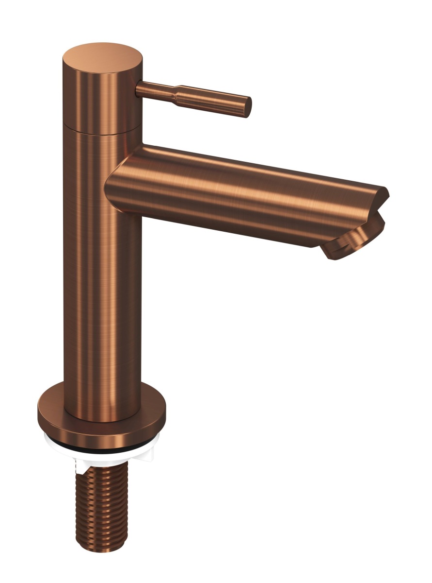 INK fonteinkraan koudwater staand laag model 9902095 mat rose goud