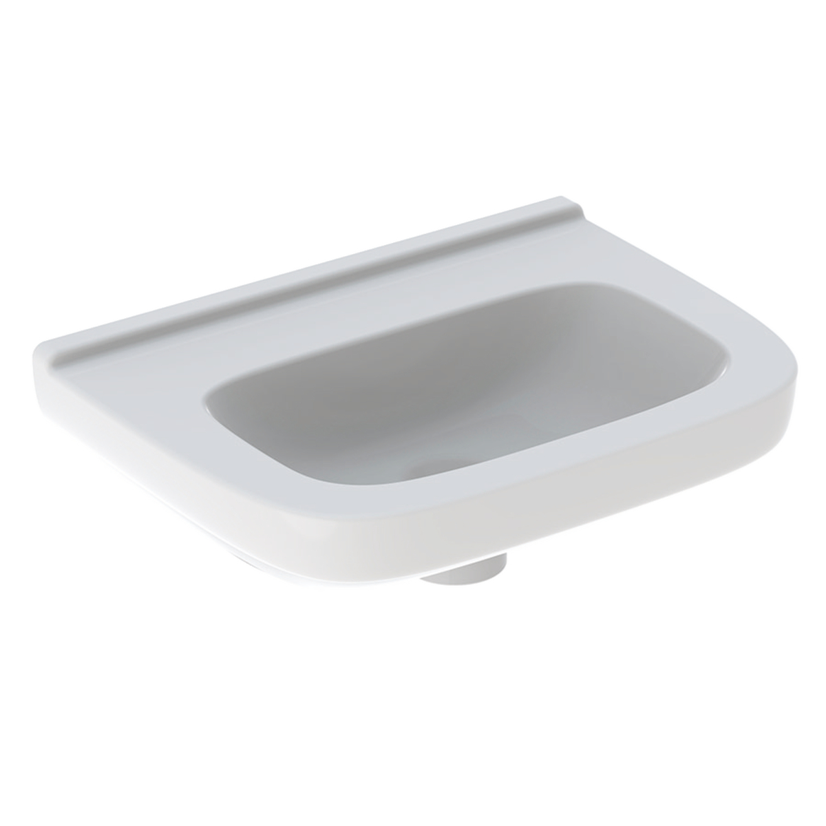 Geberit 300 Basic fontein 40x25cm z.krgt. z.overl. S8400215000G wit