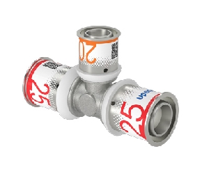 Uponor S Press Plus pers verloop t stuk 25x20x25 1070577